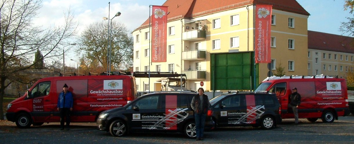 Gewächshausbau - Uwe Schaarschmidt GmbH | Forschungsgewächshäuser